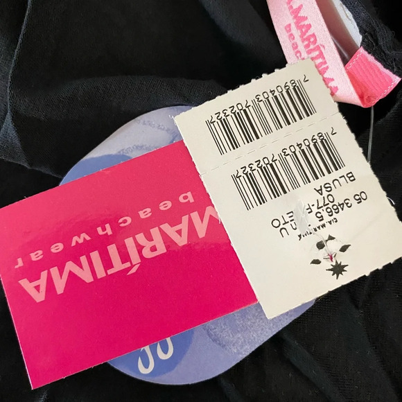 CIA MARITIMA NWT Navy Batwing Beach Cover-Up - Picture 11 of 11